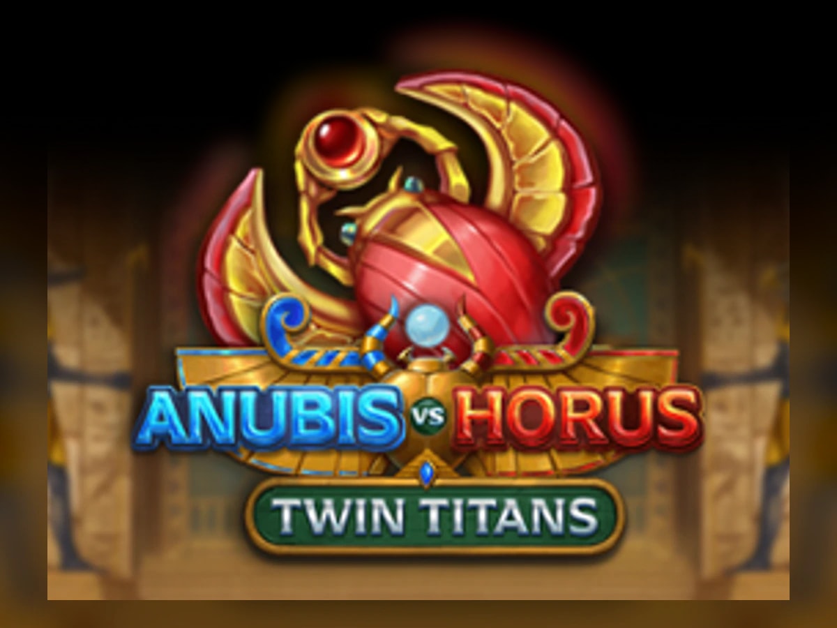 Anubis vs Horus: Twin Titans slot game artwork