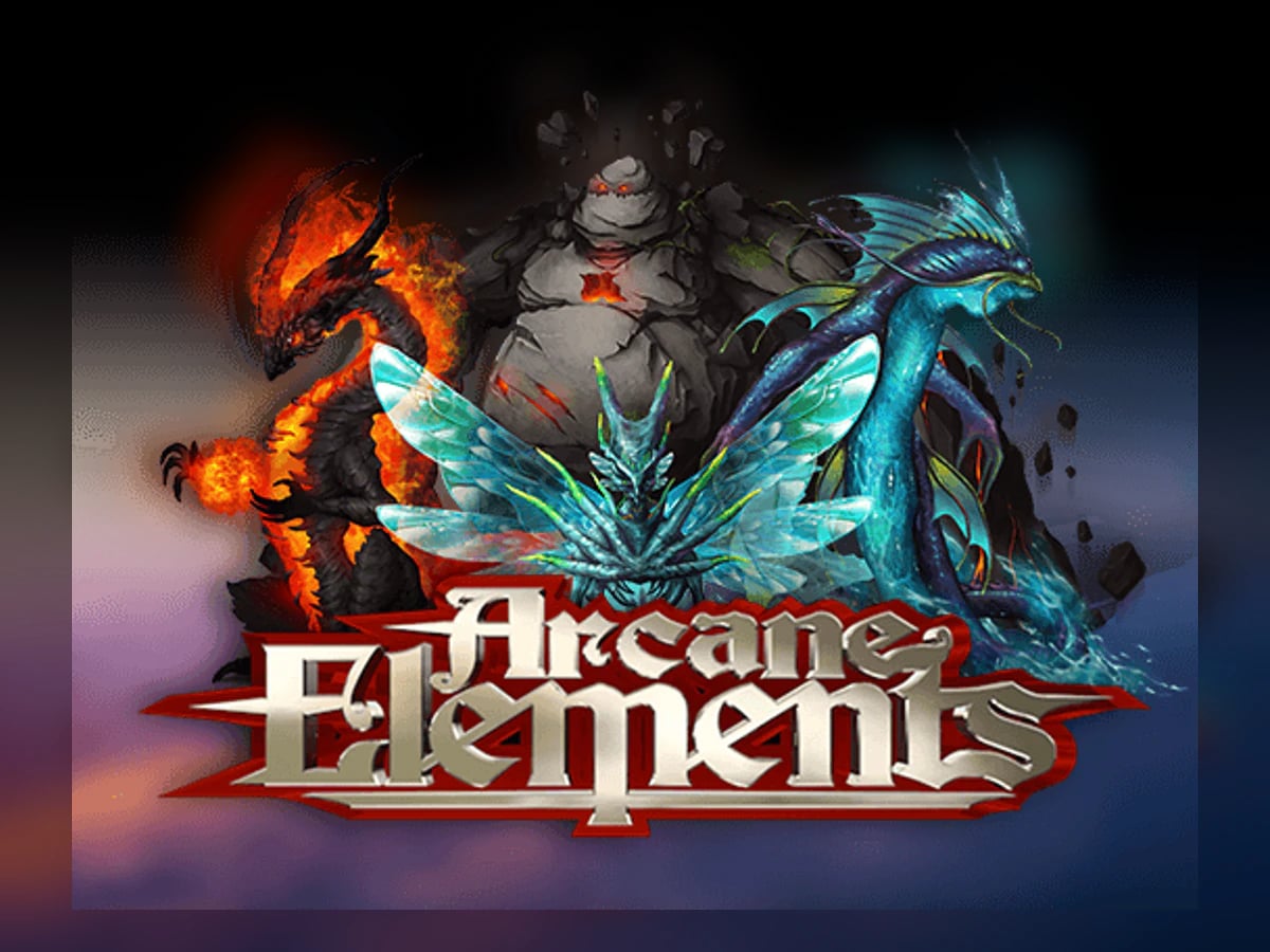 Arcane Elements slot game artwork