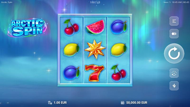 Arctic Spin slot game artwork