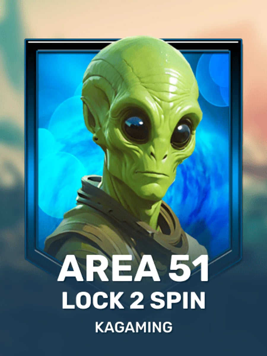 Area 51 Lock 2 Spin slot game artwork