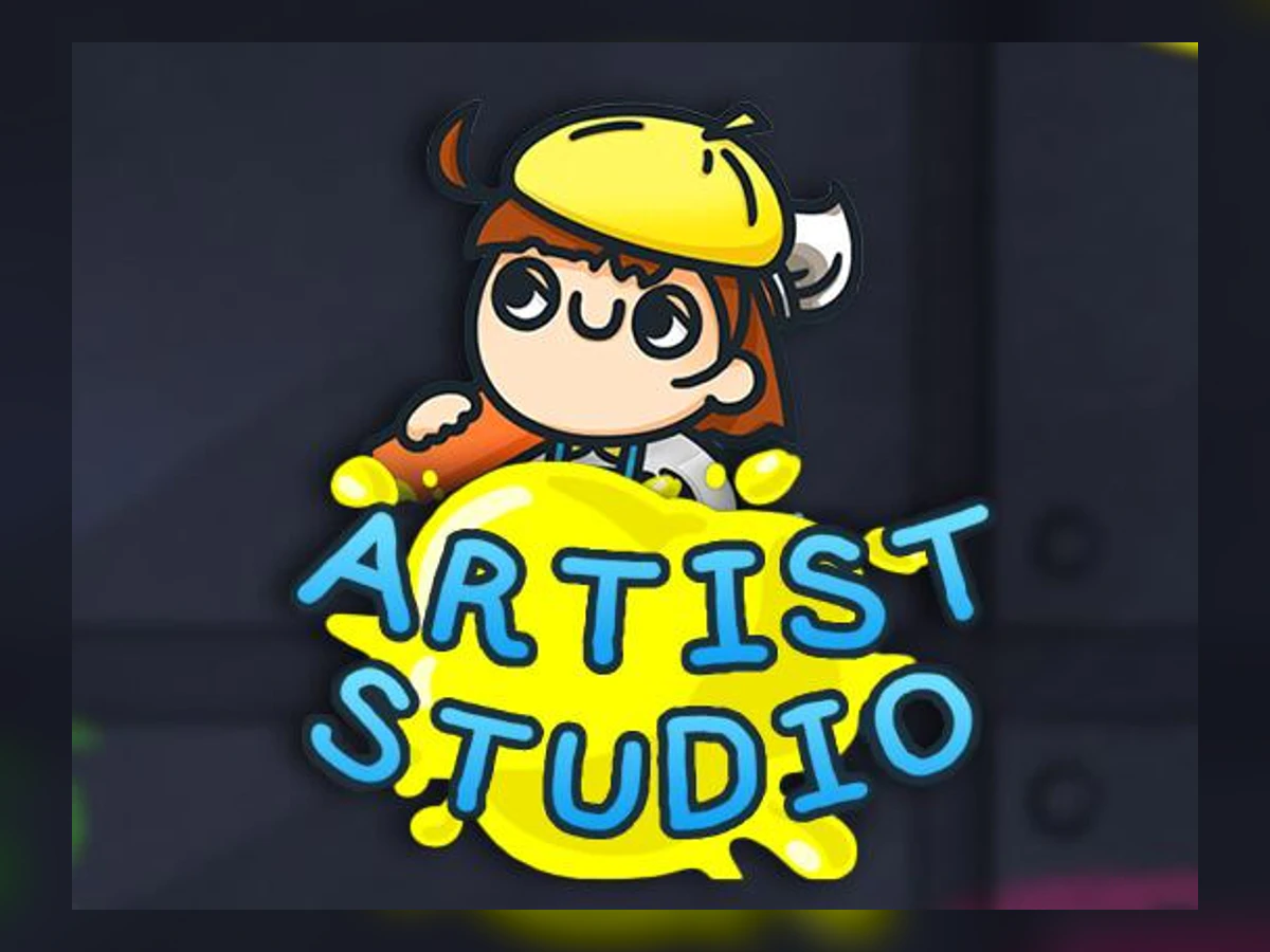 Artist Studio slot game artwork