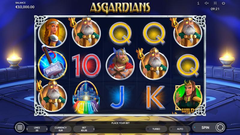 Asgardians slot game artwork