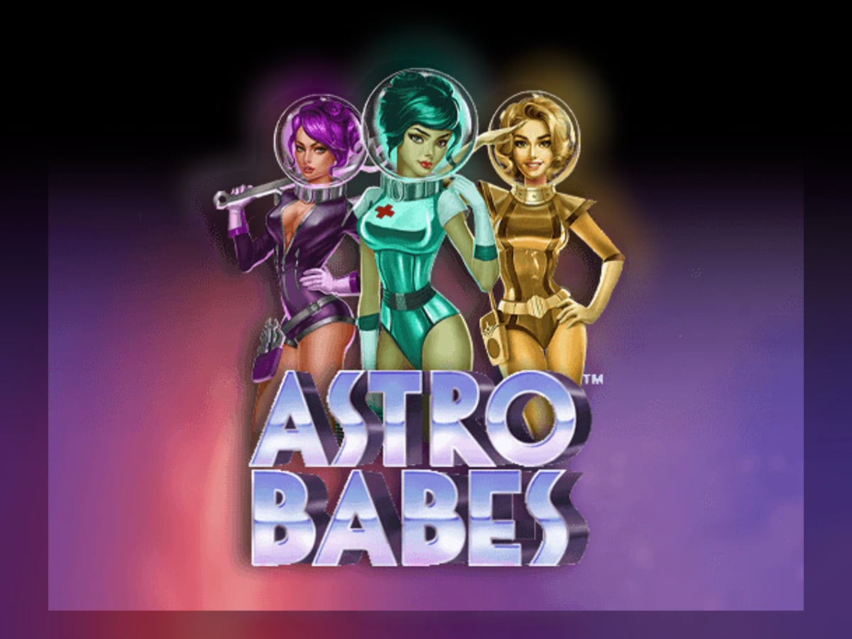 Astro Babes slot game artwork