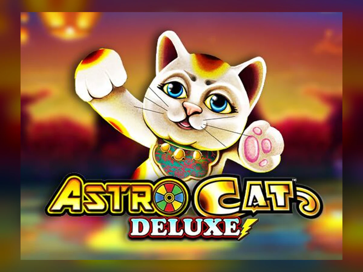Astro Cat Deluxe slot game artwork