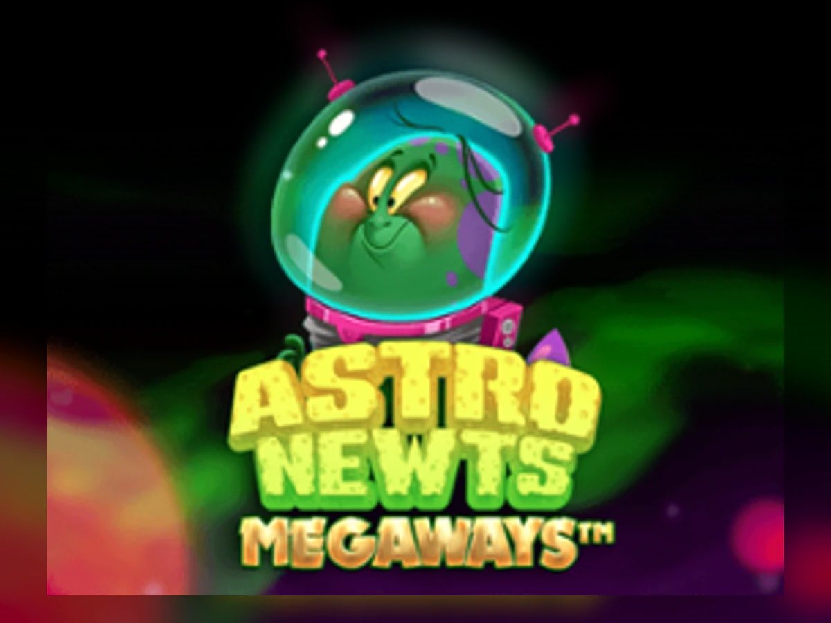 Astro Newts Megaways slot game artwork