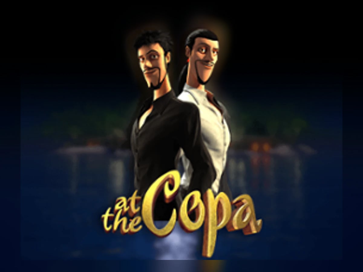 At the Copa slot game artwork