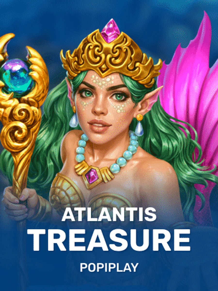 Atlantis Treasure slot game artwork