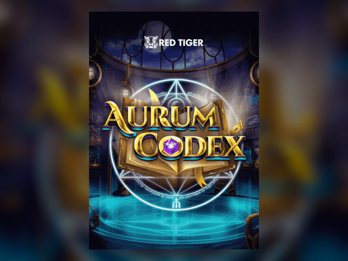 Aurum Codex slot game artwork
