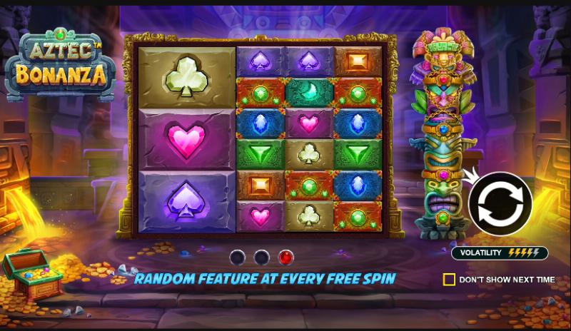 Aztec Bonanza slot game artwork