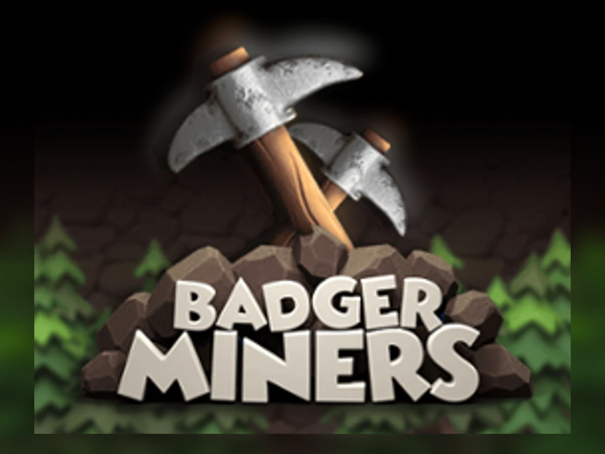 Badger Miners slot game artwork