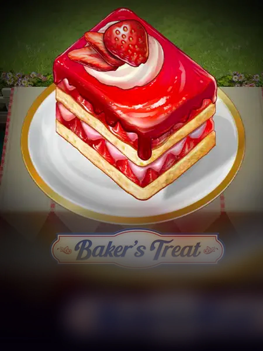 Baker's Treat slot game artwork