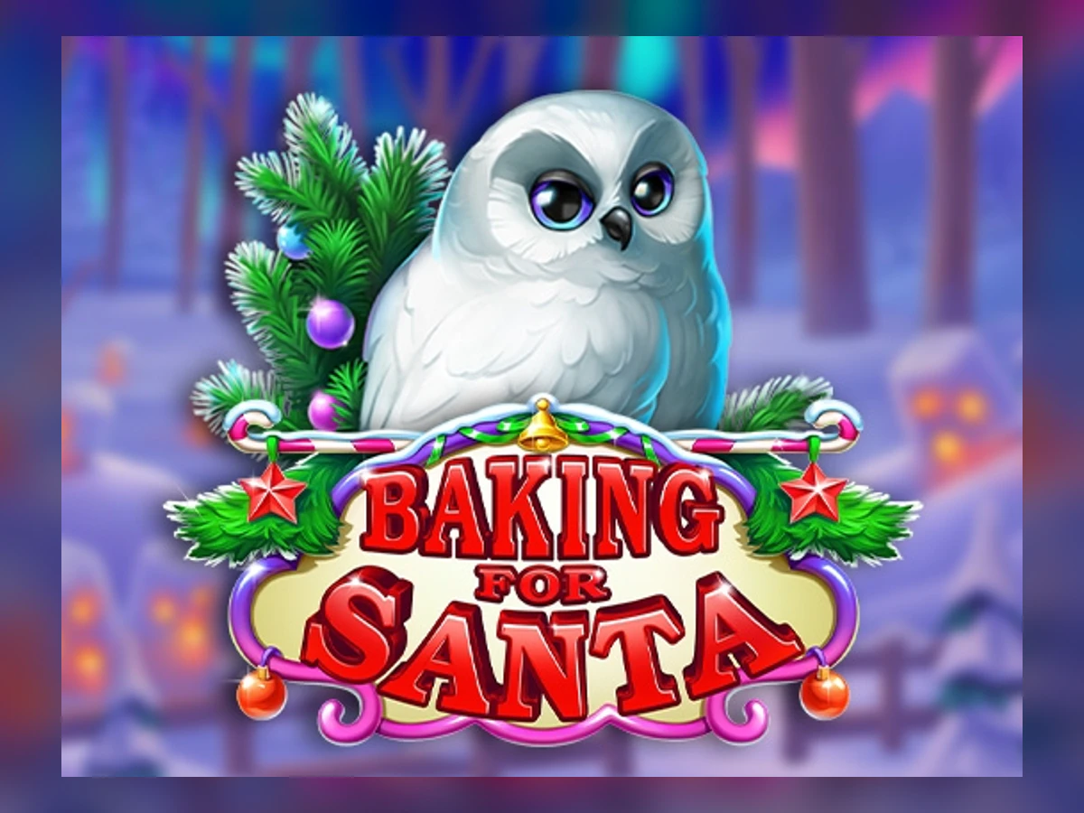 Baking for Santa slot game artwork