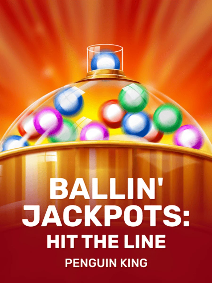 Ballin' Jackpots: Hit the Line slot game artwork