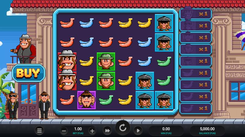 Banana Town slot game artwork