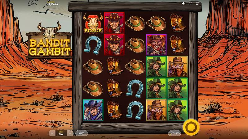 Bandit Gambit slot game artwork