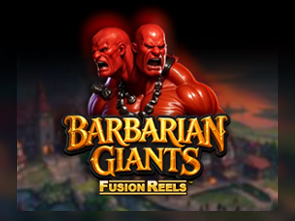 Barbarian Giants Fusion Reels slot game artwork
