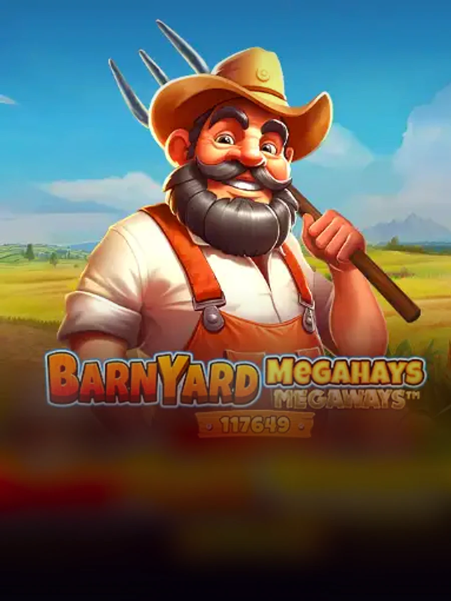 Barnyard Megahays Megaways slot game artwork