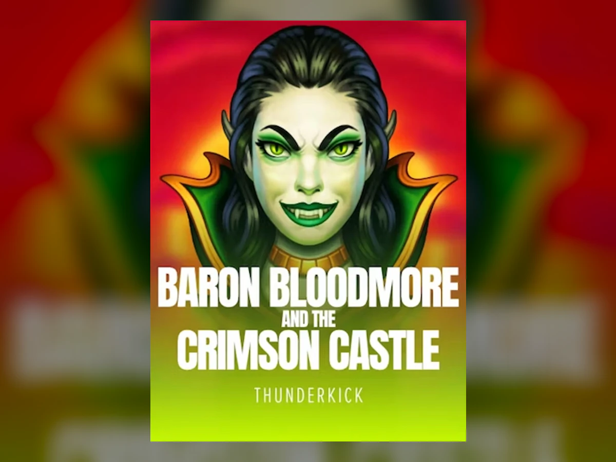 Baron Bloodmore and the Crimson Castle slot game artwork