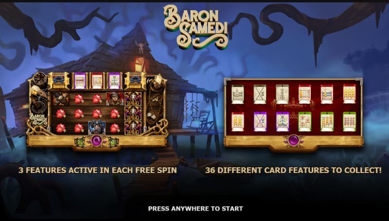 Baron Samedi slot game artwork