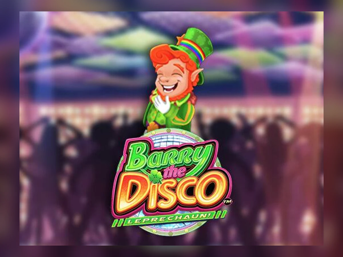 Barry the Disco Leprechaun slot game artwork