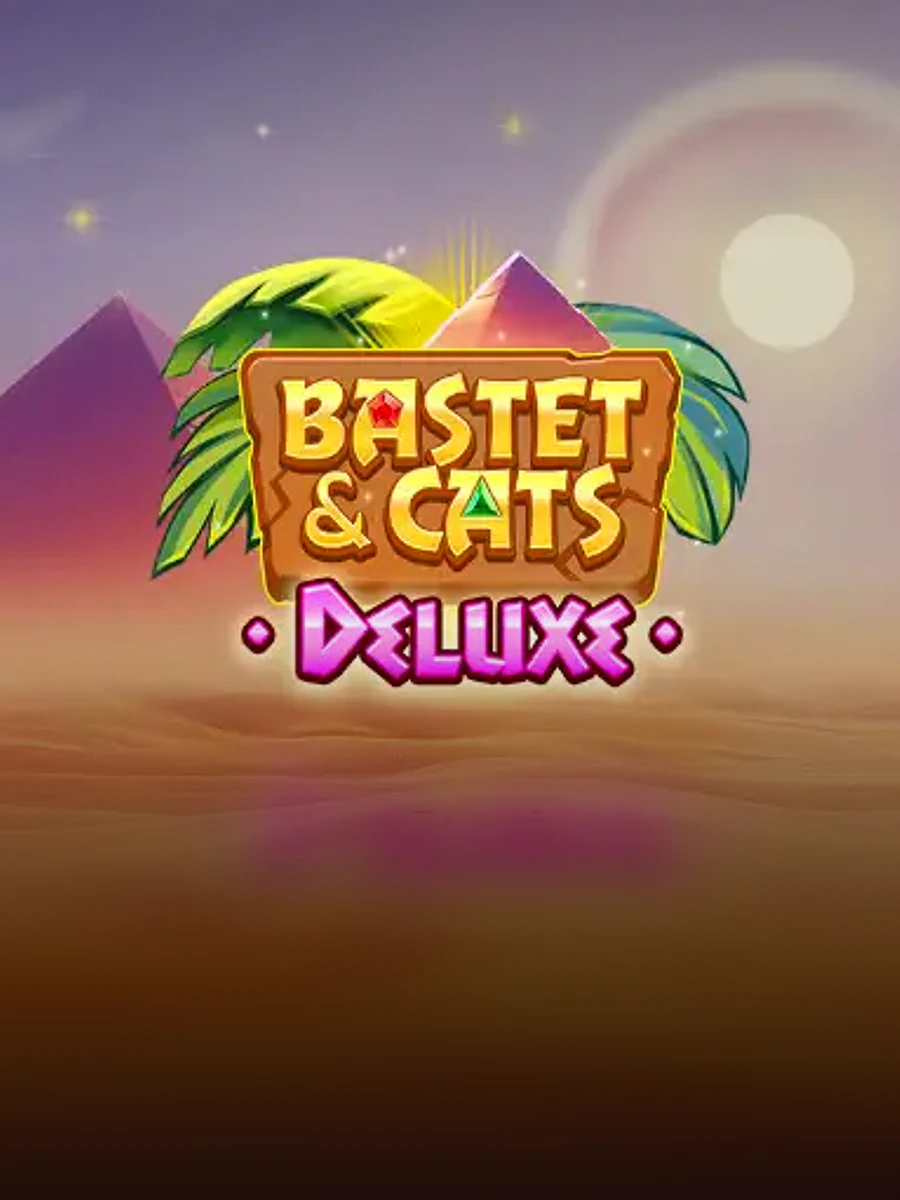 Bastet and Cats Deluxe slot game artwork