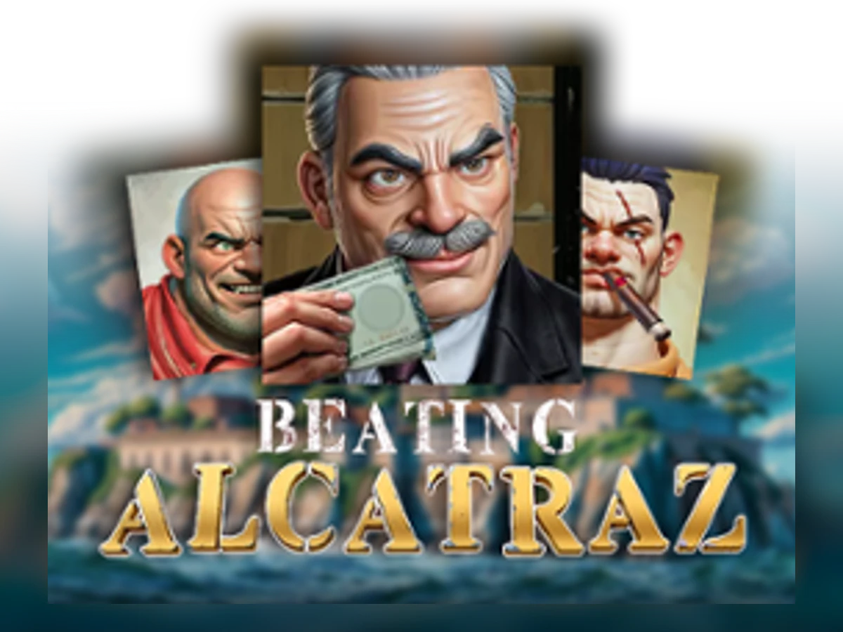 Beating Alcatraz slot game artwork