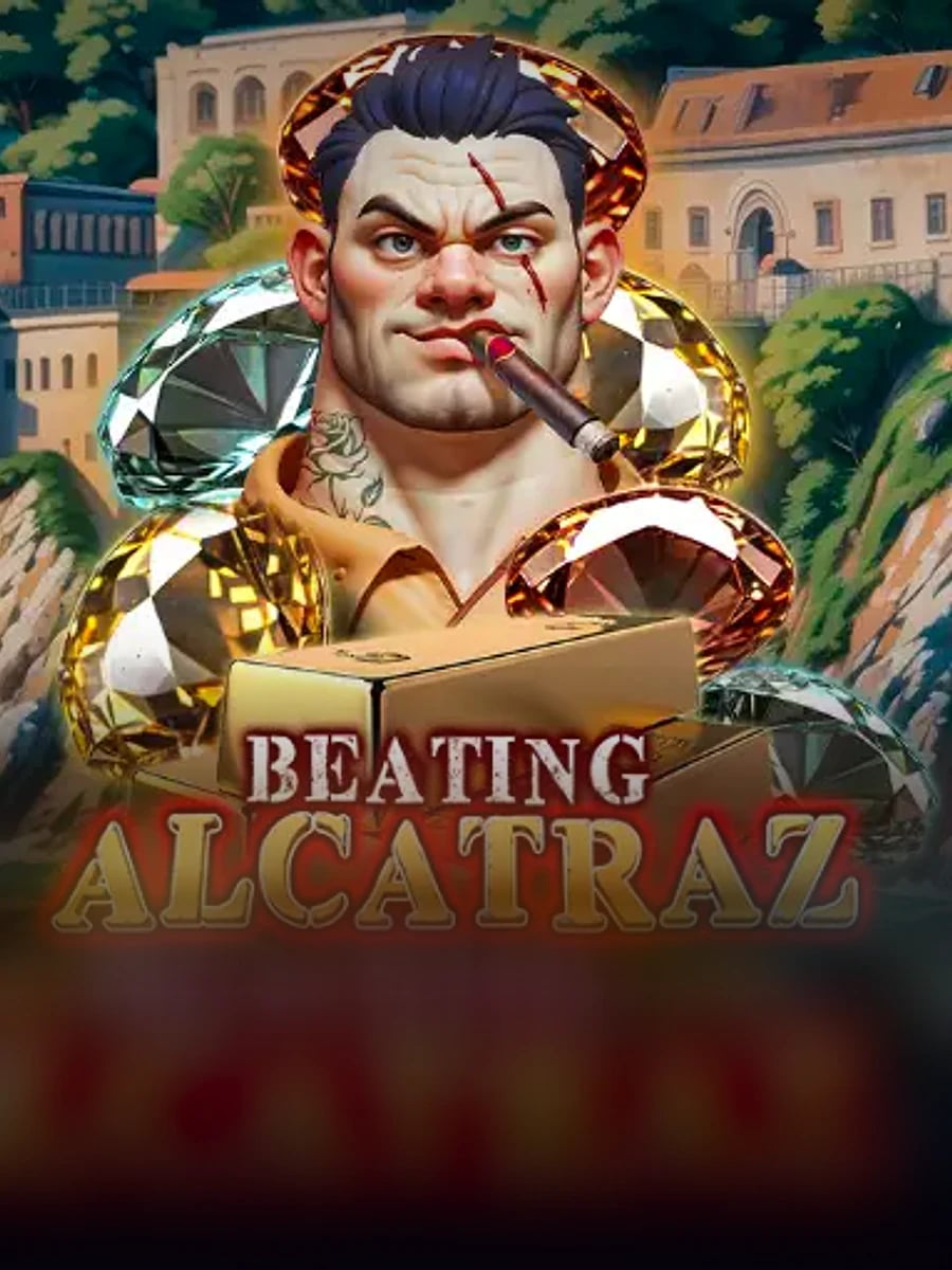 Beating Alcatraz slot game artwork