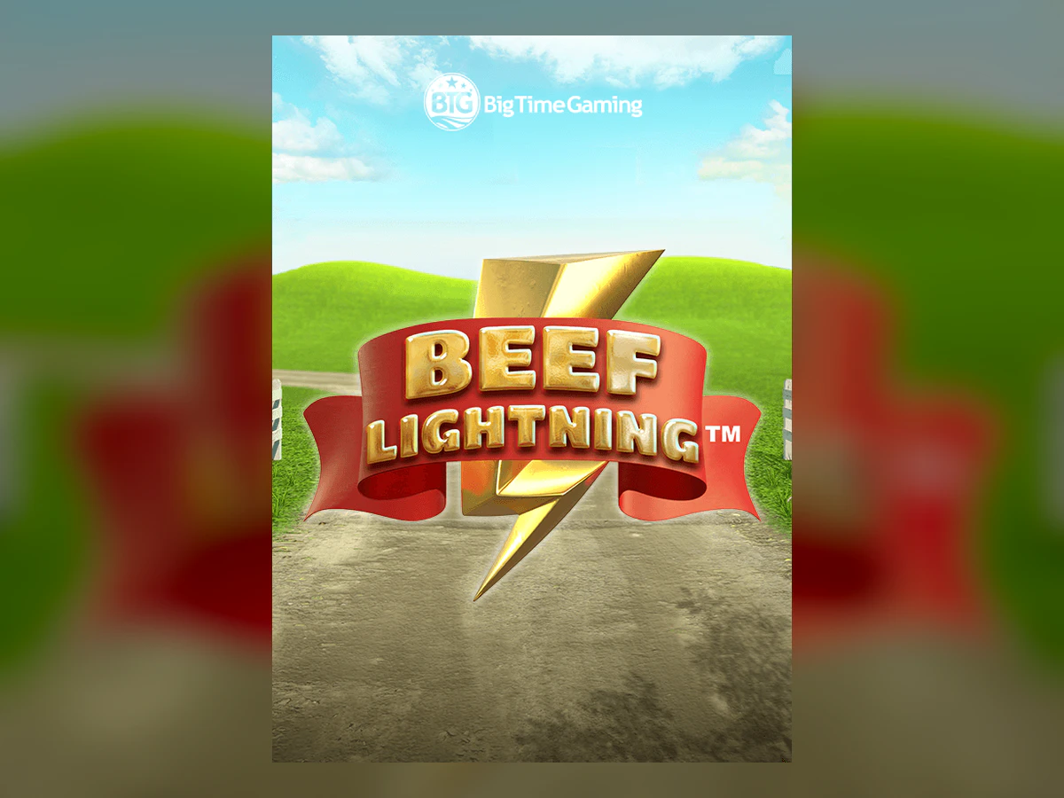 Beef Lightning slot game artwork