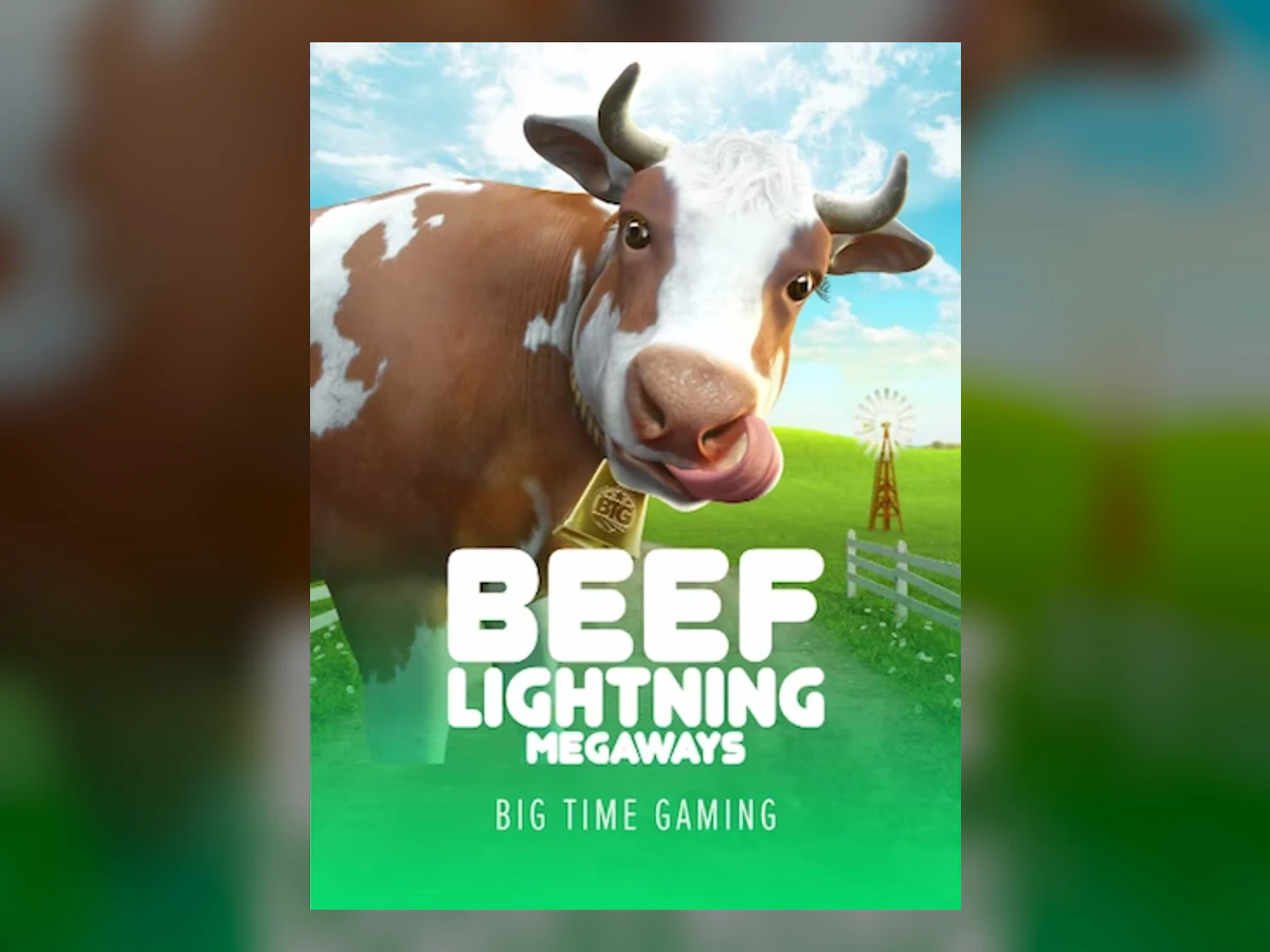 Beef Lightning Megaways slot game artwork