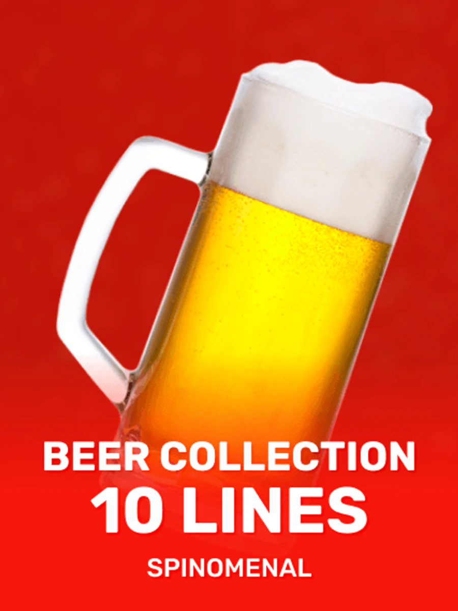 Beer Collection 10 Lines slot game artwork