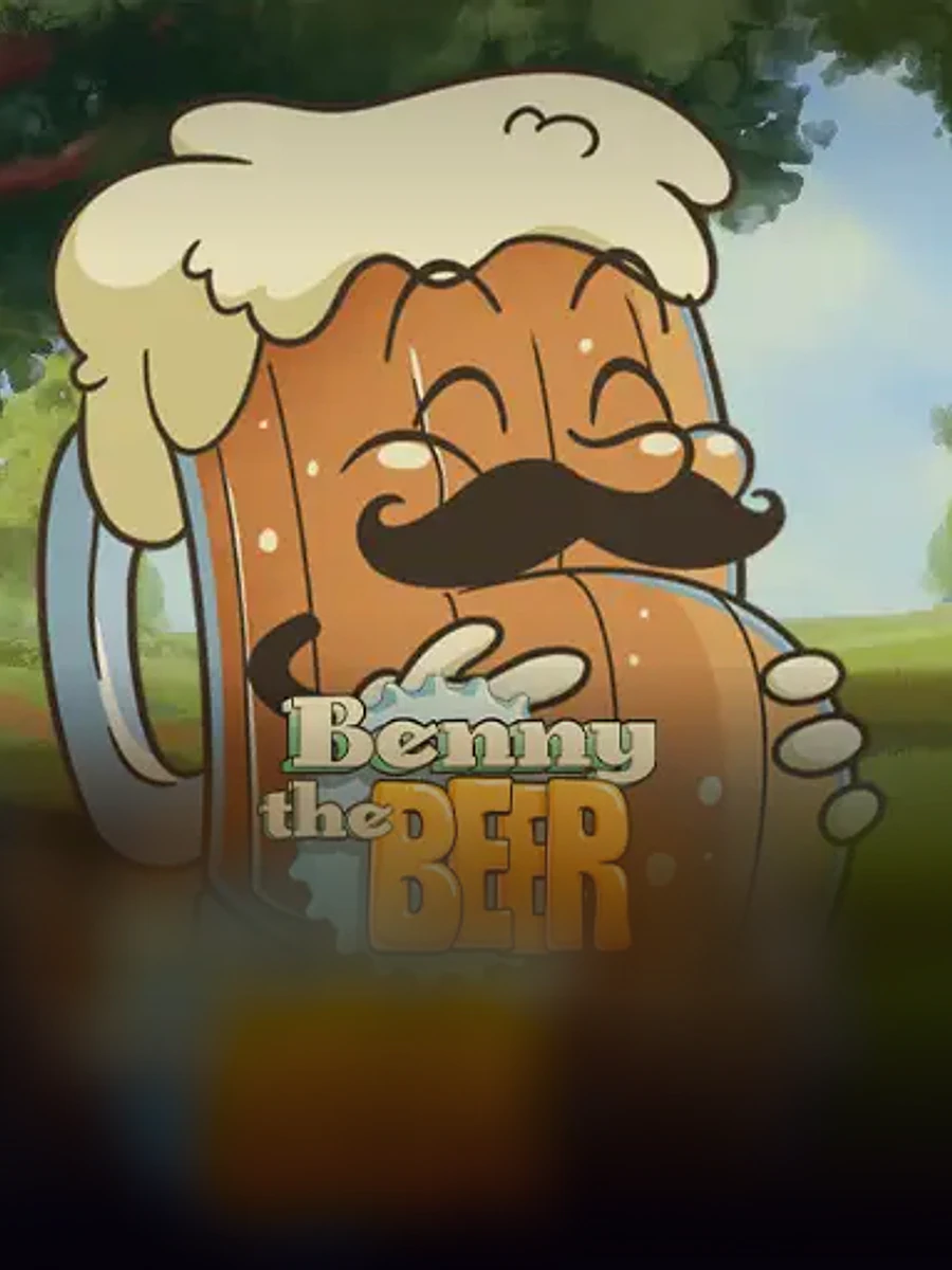 Benny The Beer slot game artwork