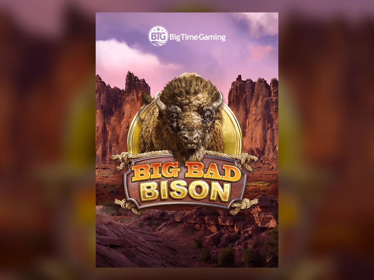 Big Bad Bison slot game artwork