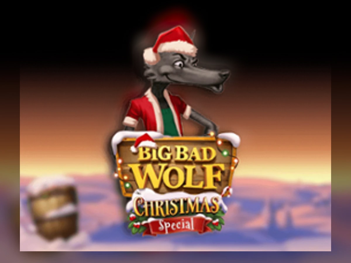 Big Bad Wolf Christmas slot game artwork