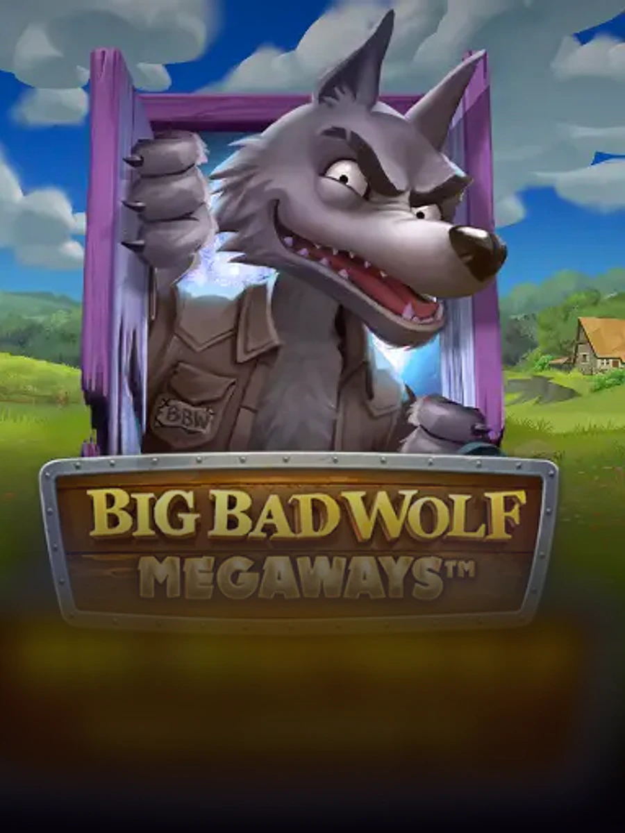 Big Bad Wolf Megaways slot game artwork
