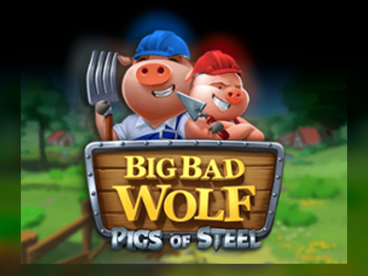 Big Bad Wolf: Pigs of Steel slot game artwork