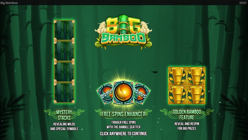 Big Bamboo slot game artwork