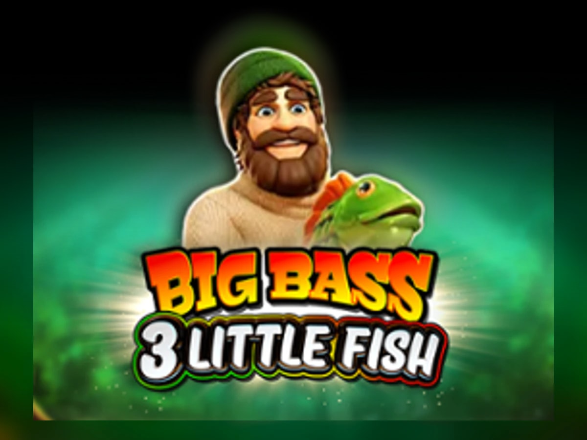 Big Bass 3 Little Fish – Big Bass Jackpot Bonanza slot game artwork