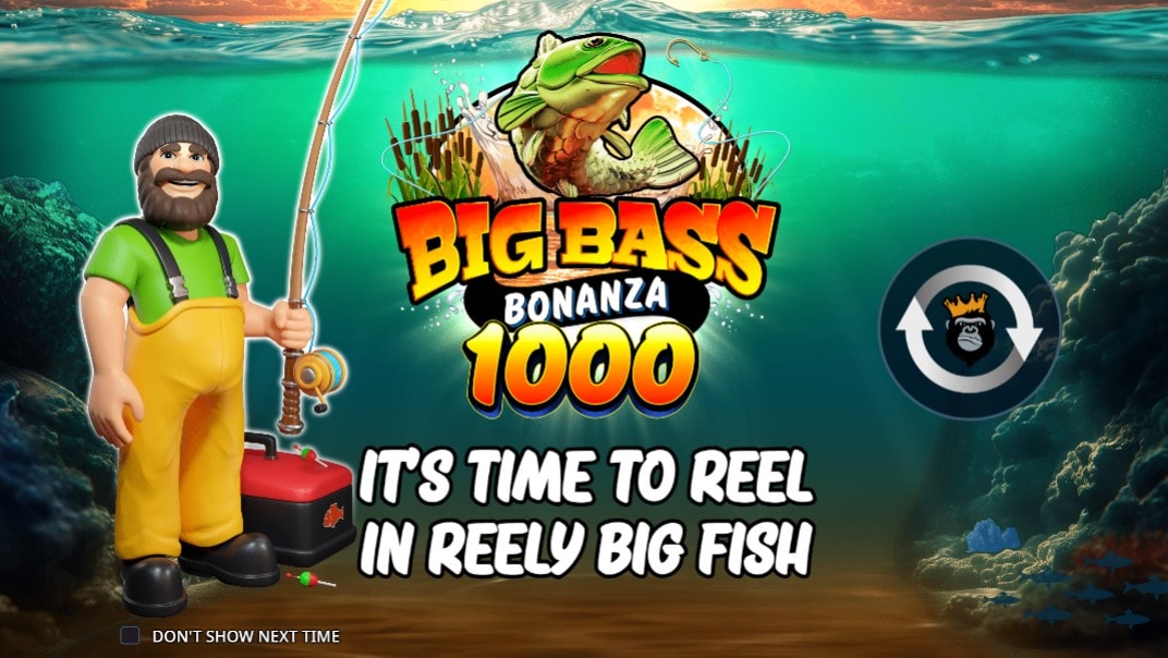 Big Bass Bonanza 1000 slot game artwork