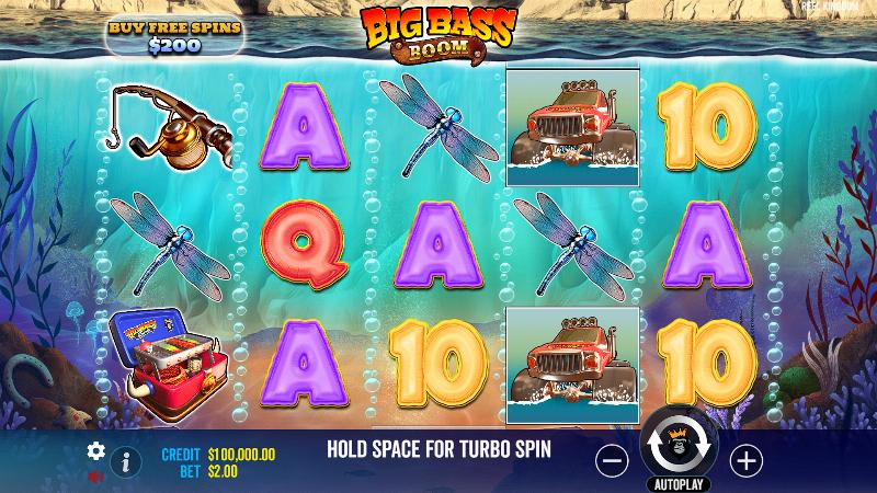 Big Bass Boom Enhanced Rtp slot game artwork