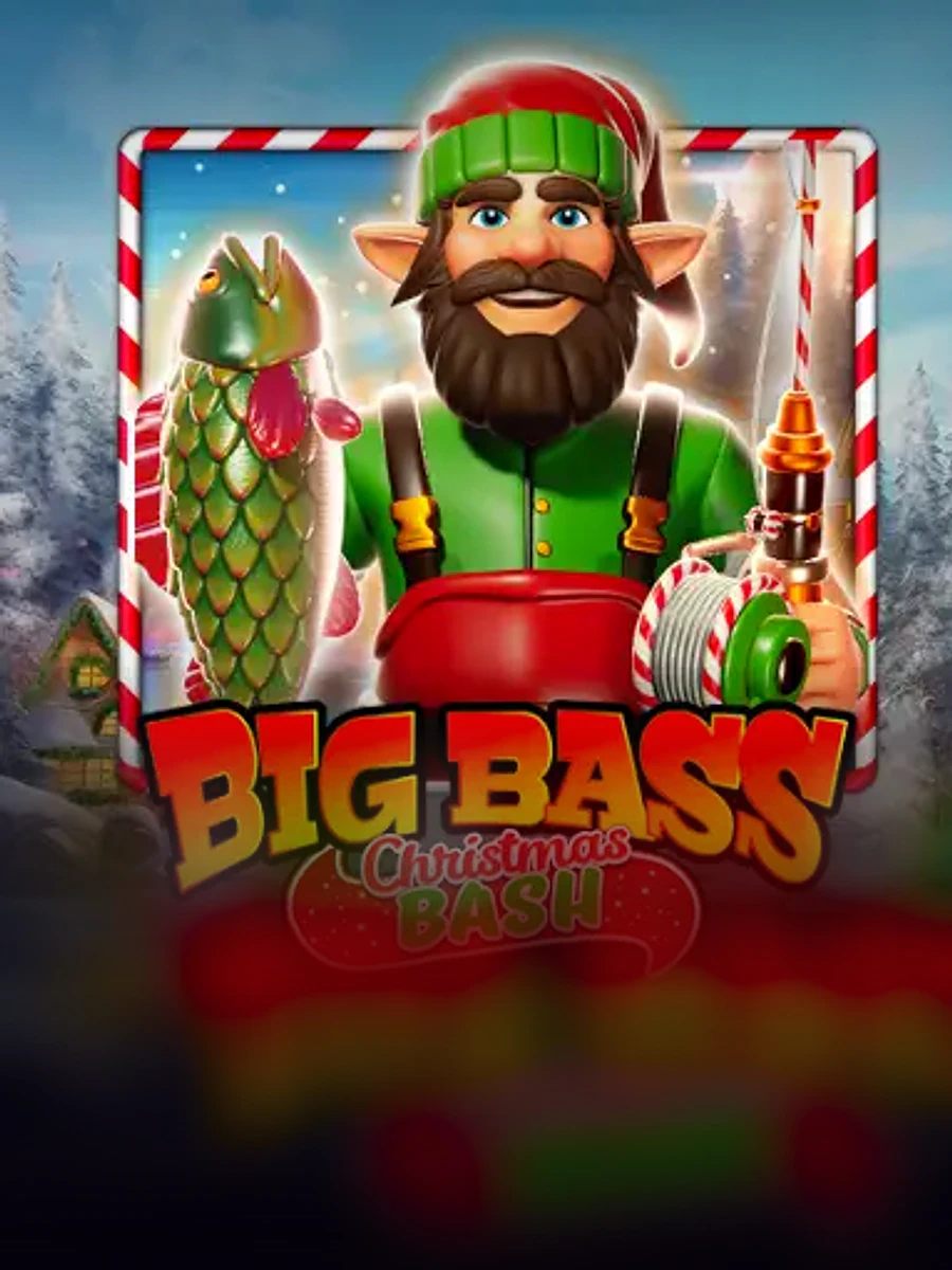 Big Bass Christmas Bash slot game artwork