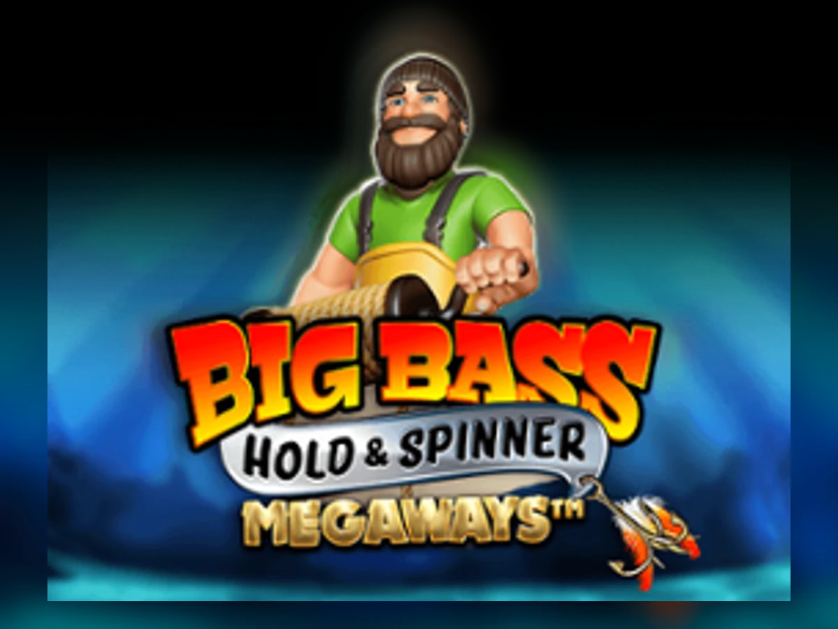 Big Bass Hold and Spinner Megaways slot game artwork