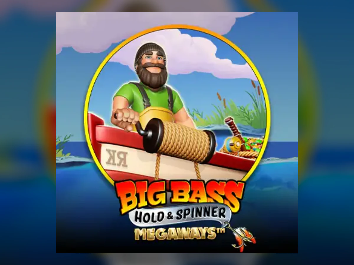 Big Bass Hold & Spinner Megaways slot game artwork