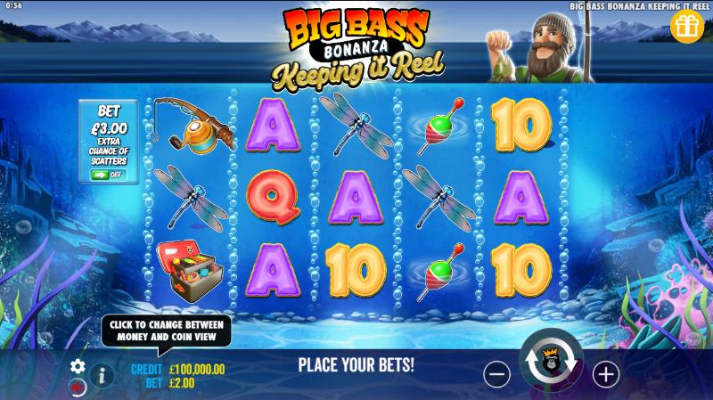 Big Bass – Keeping It Reel slot game artwork