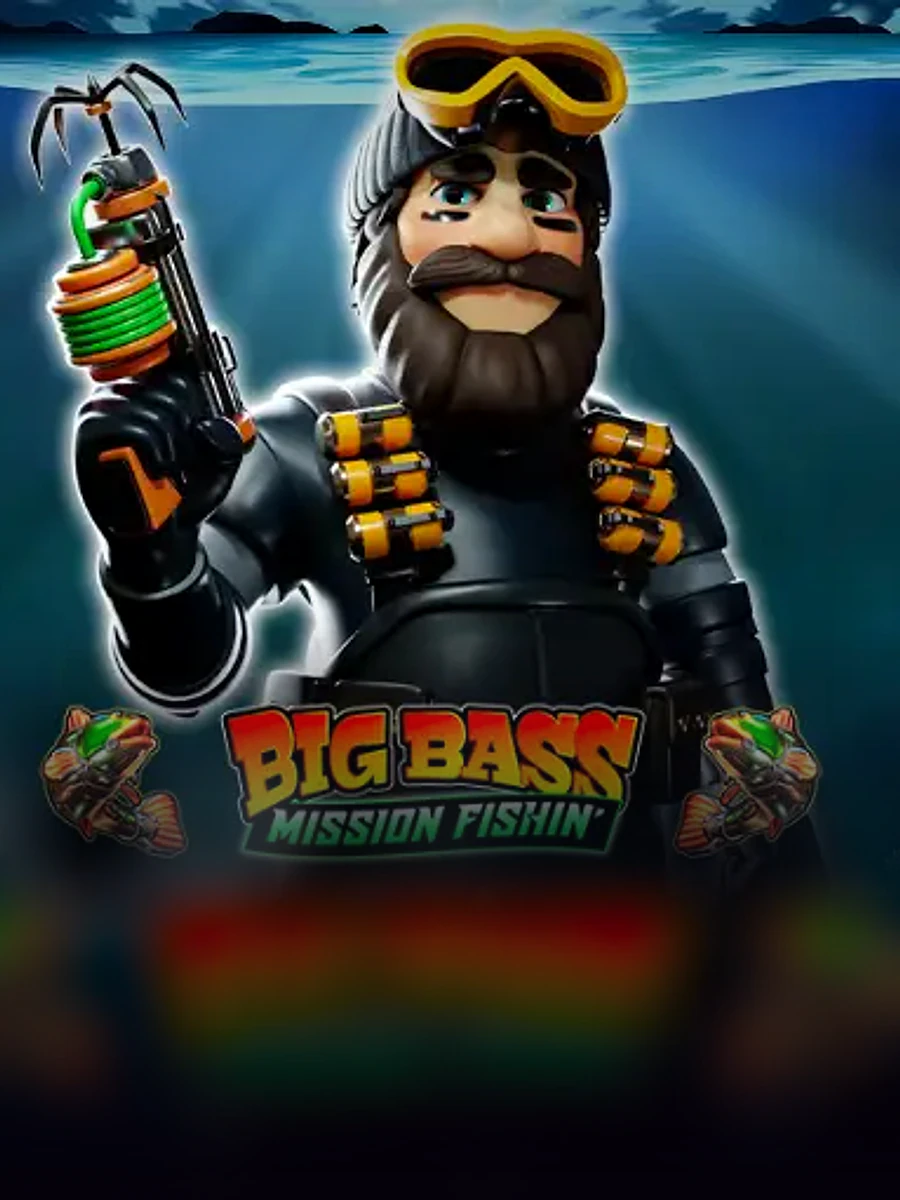 Big Bass Mission Fishin slot game artwork