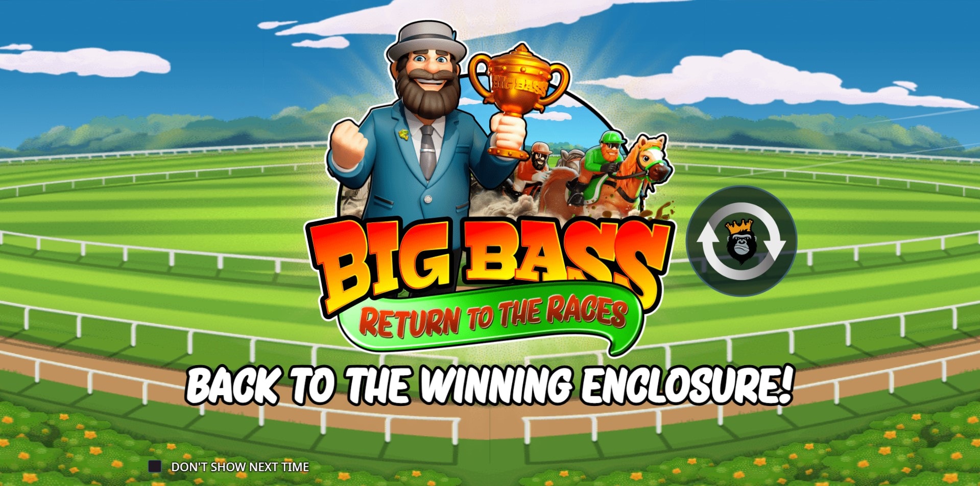 Big Bass Return Of The Races slot game artwork