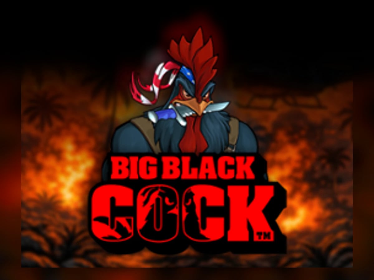 Big Black Cock slot game artwork