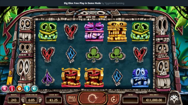 Big Blox slot game artwork
