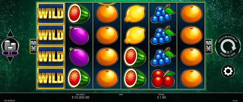 Big Bonus slot game artwork