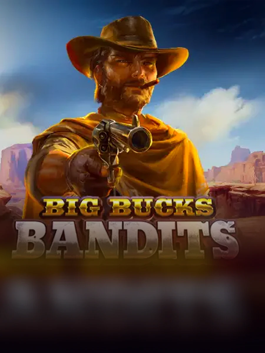 Big Bucks Bandits Megaways slot game artwork
