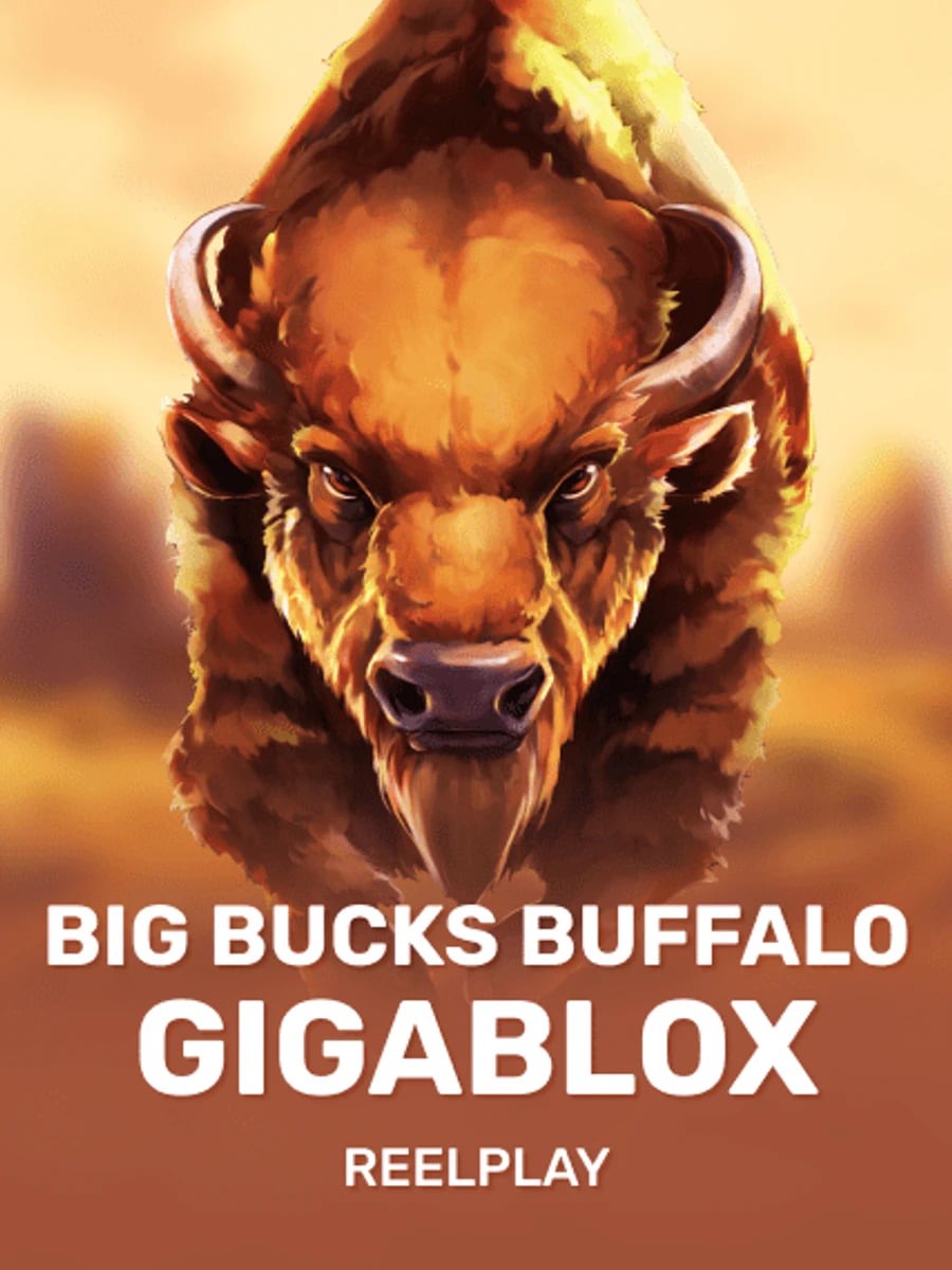 Big Bucks Buffalo Gigablox slot game artwork